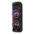 Caixa de som aiwa torre 2300w rms bluetooth