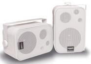 Caixa de Som Ambiente Branca DONNER SP 400 PAR