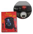 Caixa De Som Amplificada 8 Polegada Bluetooth Fm Vermelho