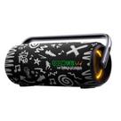 Caixa de Som Amplificada Amvox Aca 310 Boomvox 310w Rms Ip56 Grafite Bivolt