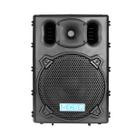 Caixa De Som Amplificada Ativa 10 Polegadas 2500A CSR 100w Bass-Reflex 2 Vias Driver Titanium + Nota Fiscal