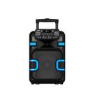 Caixa de Som Amplificada Bluetooth 850W Bomber Trolley 850 preta TWS