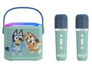 Caixa de Som Amplificada Candide Bluey com Microfone