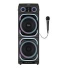 Caixa de Som Amplificada Torre Philco PCX39000 15"pol Efeito Fumaça 3900W- 1 Microfone