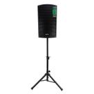 Caixa De Som Ativa 12 Pol 1400w Rms Skypix Skrva12 Tripé Preto 220v