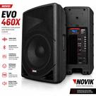 Caixa de Som Ativa Amplificada 15 Polegadas TWS EVO 460X Novik