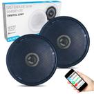 Caixa De Som Ativa Bluetooth Som Ambiente +passiva Preta 70w
