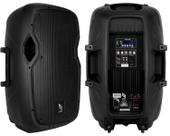 Caixa de som ativa portátil mak pro mk-15a100 15" c/ bluetooth