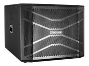 Caixa De Som Ativa Subwoofer 600w 18 Polegadas Bivolt Preta Profissional Com Alça 3218X Oneal