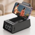 Caixa de Som Bluetooth 3 em 1 Som, Rádio FM, Relógio e Suporte para Celular DG207 Caixa de Som Bluetooth 3 em 1 Som, Rádio FM, Relógio e Suporte para Celular DG207