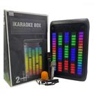 Caixa de Som Bluetooth 40W RGB com 02 Microfones