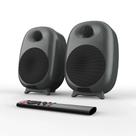 Caixa de Som Bluetooth 5.3 100W RMS 2.0 Som de Cinema Grave Potente Controle Remoto