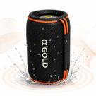 Caixa de som bluetooth 5w agold ipx6 potente à prova dágua