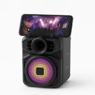 Caixa de Som Bluetooth 8W 3'' LED RGB Rádio FM USB