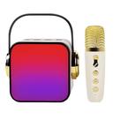 Caixa de Som bluetooth AM-8660 com microfone Karaoke Branco Caixa de Som bluetooth AM-8660 com microfone Karaoke Branco