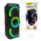 Caixa de Som Bluetooth B-Max BM-S214 20W com Luzes RGB Portátil
