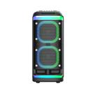 Caixa De Som Bluetooth Canhão Torre Radio 80W Acustica 360 Graus
