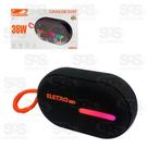Caixa de Som Bluetooth Eletromex EL-1102 30W com Proteção IPX4 Portátil