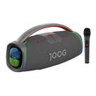 Caixa De Som Bluetooth Joog Pair X 200W RGB Com Microfone