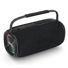 Caixa de Som Bluetooth Kaidi KD-821 à Prova d'Água Luzes RGB IPX6