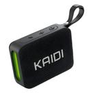 Caixa de Som Bluetooth Kaidi KNC-826 Portátil com LED RGB e Bateria Recarregável