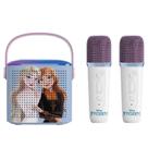 Caixa de Som Bluetooth Karaokê Infantil Frozen