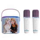 Caixa de Som Bluetooth Karaokê Infantil Frozen