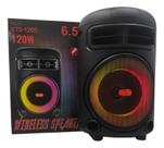 Caixa De Som Bluetooth Led Rgb 120w P10 Kts-1205