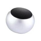 Caixa de Som Bluetooth Mini Speaker Bolinha Tws Sem Fio Amplificada Prata