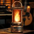 Caixa de Som Bluetooth para Área Externa FoxFlame 5W com Chama LED e 13 Cores