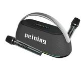 Caixa De Som Bluetooth Peining 100 a 300w Rms 24000mah Rgb Com 2 Microfones