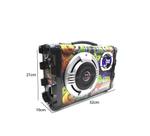 Caixa De Som Bluetooth Portatil Amplificada Sd Usb Fm Xtrad