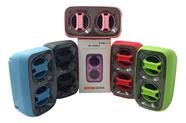 Caixa De Som Bluetooth Rádio Entrada Cartão Ms-2680bt