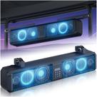 Caixa de Som Bluetooth RGB IP66 OMEIPMEO 26" para Carrinho de Golfe Caixa de Som Bluetooth RGB IP66 OMEIPMEO 26" para Carrinho de Golfe
