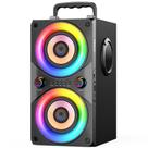 Caixa de Som Bluetooth RRNUY A53 100W com Luzes LED sem Fio