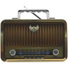 Caixa De Som Bluetooth USB SD Rádio FM Vintage EL1909BT