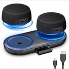 Caixa de Som Bluetooth VkingMoR TWS Estéreo com Luzes RGB 10H
