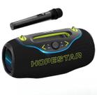 Caixa de som Bluetooth WorryFree Gadgets 200W com luzes RGB e microfone