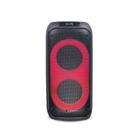 Caixa De Som Bomber Party 600 Bluetooth 5.3 600W Led Usb Bateria Portátil Amplificada