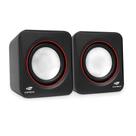 Caixa de Som C3 Tech 2.0 Portátil 3W RMS Preta - SP-301BK Caixa de Som C3 Tech 2.0 Portátil 3W RMS Preta - SP-301BK