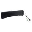 Caixa de Som Casafoyer USB SoundBar Estéreo 2x2,5W Preta (2 Unidades)