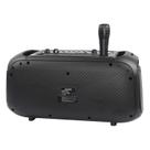 Caixa de Som Coby CY3362-260 - USB/SD - - 25W - com Microfone - 2X 6.5" - Preto