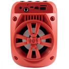 Caixa de Som com Bluetooth Portatil Red Polak Eletronicos