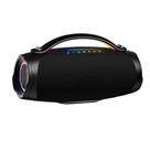 Caixa De Som Com Minimen 200w Grave Potente Bluetooth 2 Mic