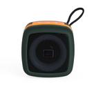 Caixa de som com suporte para celular - verde