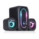 Caixa De Som Computador Pc Gamer Notebook Usb Subwoofer Rgb - Knup