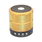 Caixa de Som Dourado Bluetooth Mini Caixinha Inova