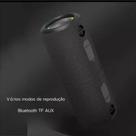 Caixa De Som Dupla Encaixe Tws 2 Em 1 Bluetooth Ipx5 Grave Cor Preto 110v/220v