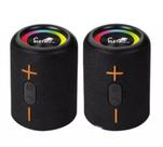 Caixa De Som Dupla Total 32w Bluetooth Led Sd