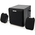 Caixa de som Edifier 2.1 15W RMS X100B Black
